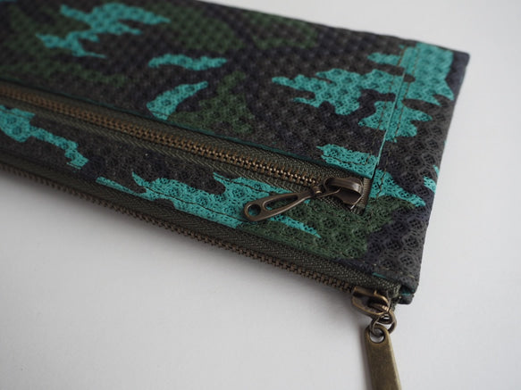 薄くて軽くて大容量なL字長財布 14枚カードポケット スペインシープ