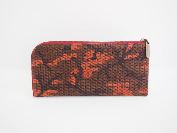 薄くて軽くて大容量なL字長財布 14枚カードポケット スペインシープ