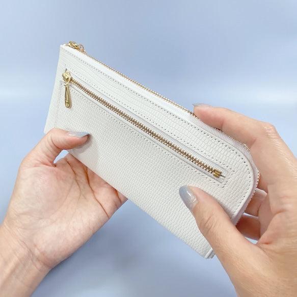 薄くて軽くて大容量な長財布 14ZipWallet Squeeze 日本製