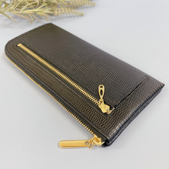 薄くて軽くて大容量な長財布 14ZipWallet Squeeze 日本製