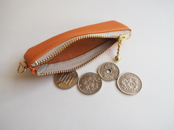 コインが見やすくたっぷり入る長細いコインケース ワインハイマー