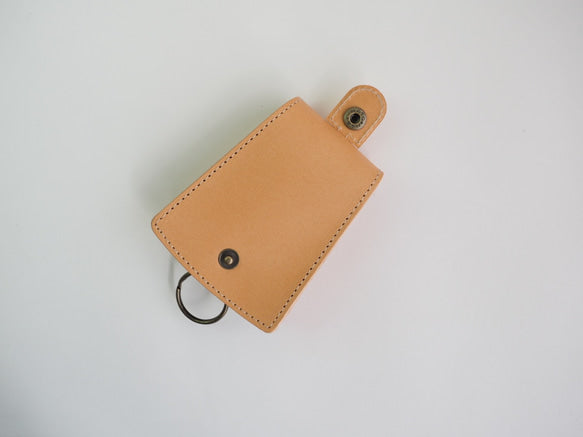 ヌメ革キーケース