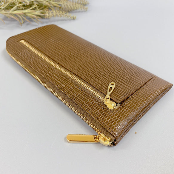 薄くて軽くて大容量な長財布 14ZipWallet Squeeze 日本製