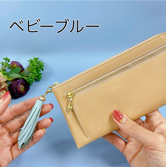 ゆれるタッセル小物チャーム　選べる10色