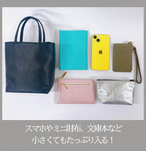 すっきり2wayミニショルダー 牛革ブラック